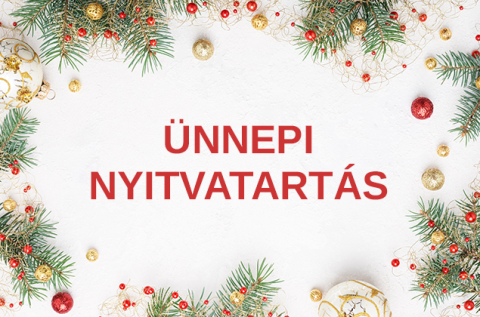 Ünnepi nyitvatartás